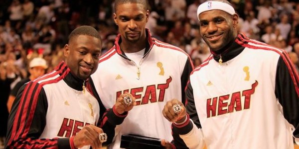 NBA新世纪三巨头排行榜，热火勇士骑士，第一无悬念了